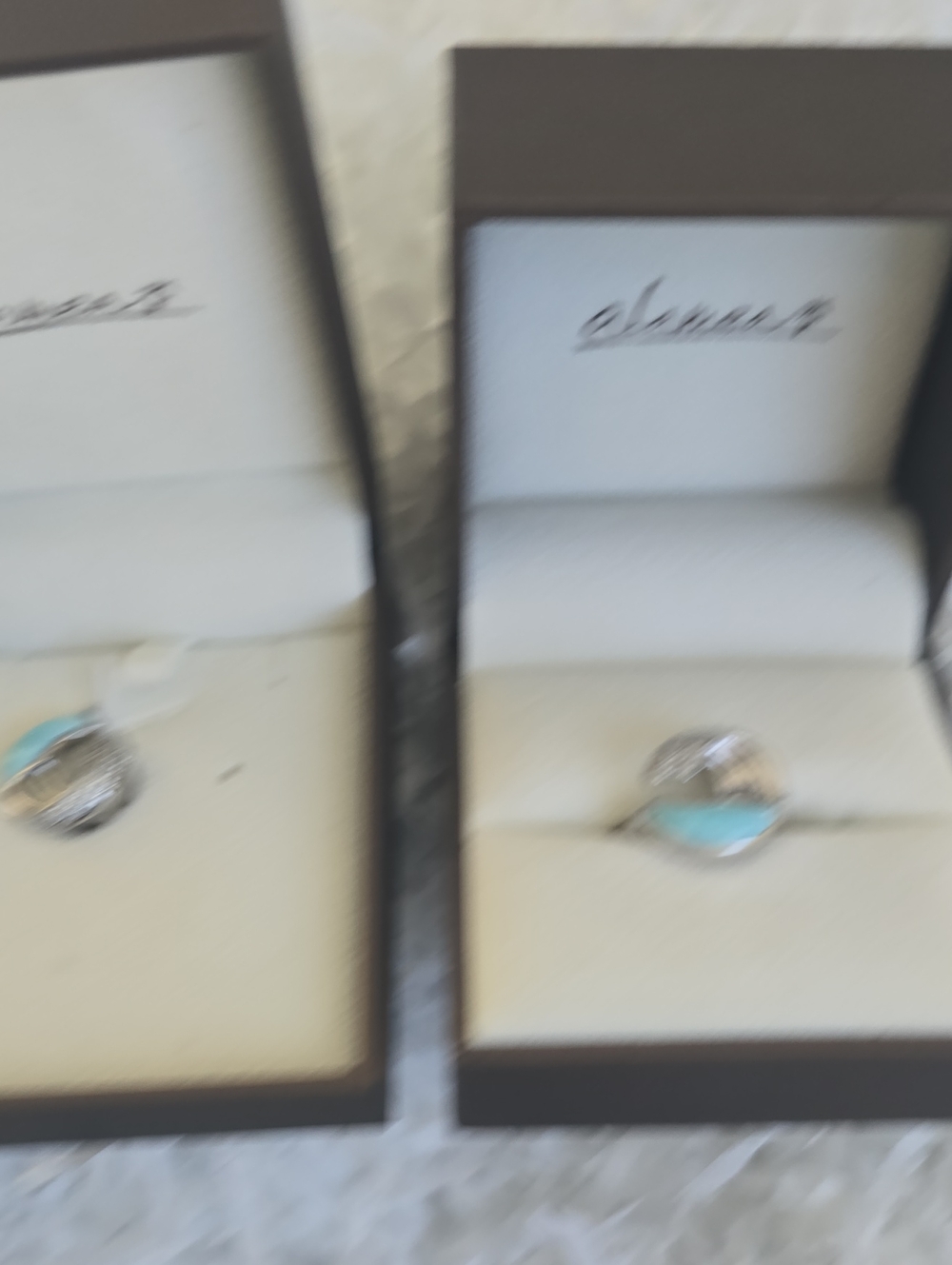 Alamea Turquoise-Inlay .925 Sterling Silver Ring & Pendant